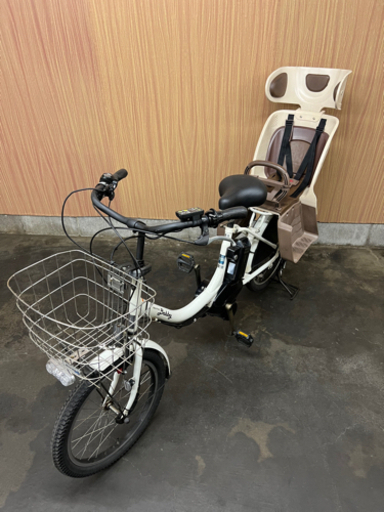 格安‼️ 子供乗せ 電動自転車 YAMAHA バビー 白 20インチ8.7Ah