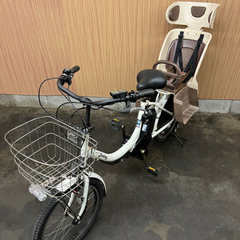 格安‼️ 子供乗せ 電動自転車 YAMAHA バビー 白 20インチ8.7Ah