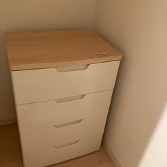 ウッドトップチェスト4段