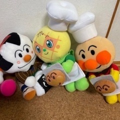 アンパンマンのぬいぐるみの画像