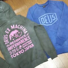 DEUS EX MACHINA XS パーカー&スウェット2点セットの画像