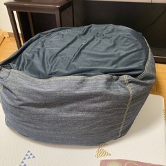 【取引中】無印良品　ビーズクッション　人をだめにするソファ