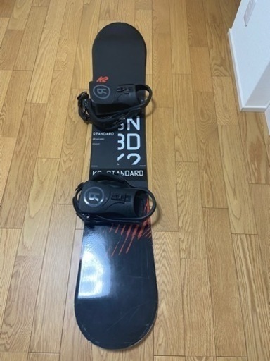 【最後お値下げ】 K2/RIDE メンズスノーボードセット★152cm+ビン付