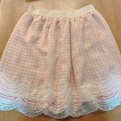 値下げ✩.*˚ウィルセレクション リバーシブルスカート ペールピ...
