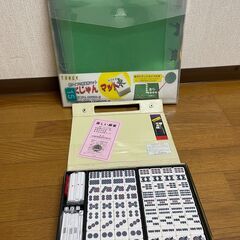 麻雀牌と麻雀マット