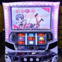 【名機】★SスカイガールズKK～ゼロノツバサ★KPE★動作良好★実機★パチスロ★スロット★人気アニメ★パチンコ★の画像