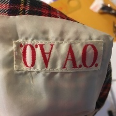 赤 チェック ショートスカートの画像