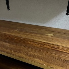 木製スチールラック/アンティーク/ヴィンテージの画像