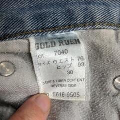 Gold Rush デニム ジーンズ メンズ 大きいサイズの画像