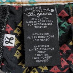 デニム ジーンズ ブラック L メンズ 大きいサイズの画像