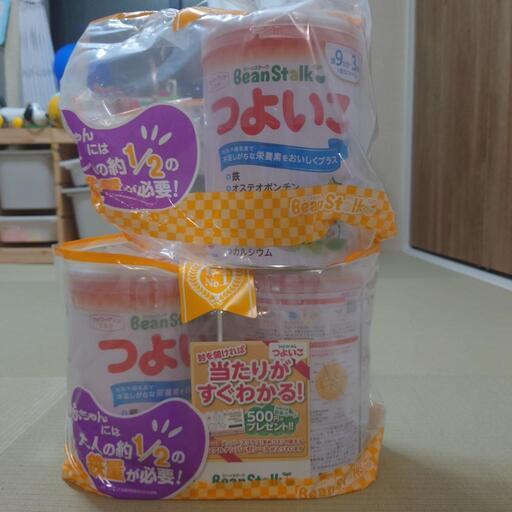 フォローアップミルク　つよいこ 800ｇ×3個
