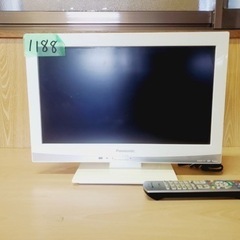②1188番 Panasonic✨液晶テレビ✨TH-L19C3-W‼️
