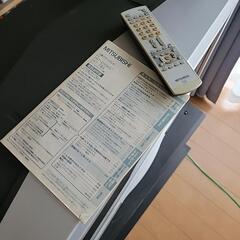 MITSUBISHI　ブラウン管テレビの画像