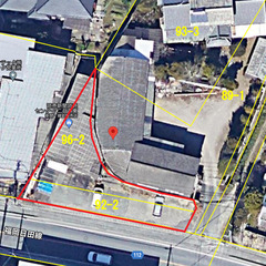 イオンモール筑紫野やゆめタウン近く  飲食店や店舗としての開業に適した土地です - 不動産