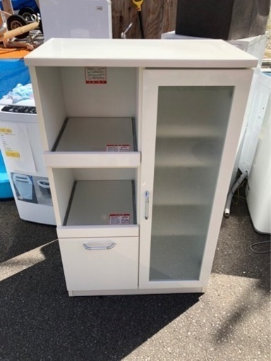 キッチンボード70 ホワイト　万代店