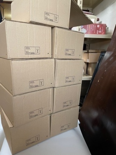 シャンパンタワーグラス　中古　6個入9セット54個