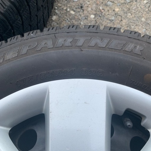 日産純正175/65R14 スタッドレスタイヤホイール　4本