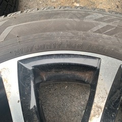 215/60R17ヨコハマアイスガードiG60 アルミ　4本の画像