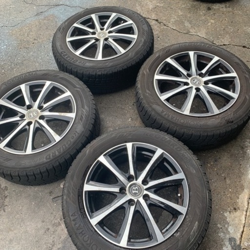 215/60R17ヨコハマアイスガードiG60 アルミ　4本