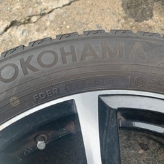 215/60R17ヨコハマアイスガードiG60 アルミ　4本の画像