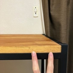 木製スチールラック/アンティーク/ヴィンテージ（4段）の画像