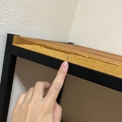 木製スチールラック/アンティーク/ヴィンテージ（4段）の画像
