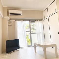 大家直接！敷金礼金0円☆キレイな開放感がある白のイメージ色の部屋♪