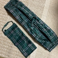 簡単だたみエコバッグ　リュックカバー　傘袋　繋ぎ目二重　鎌倉スワニー仕様　傘袋の画像