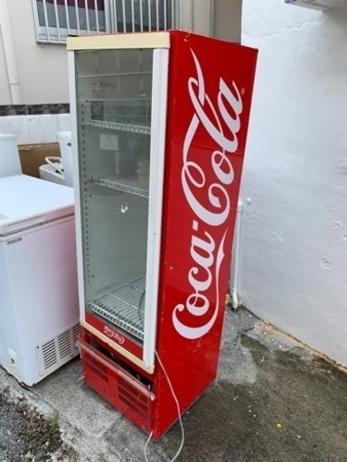 ジャンク品　コカコーラの冷蔵庫