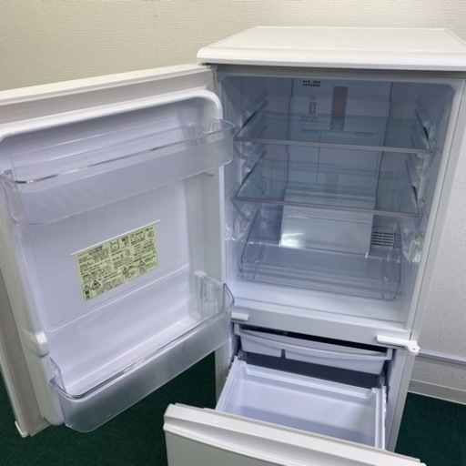 ＊シャープ 2ドア冷蔵庫 137L 2018年製＊付け替えどっちもドア