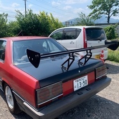 DR30 鉄仮面R30スカイライン GTウイングトランクセット 現在使用中 近隣配達可の画像