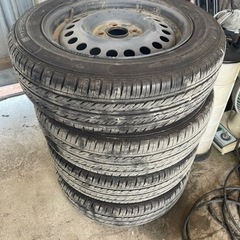 175 65 15 鉄ホイール　夏タイヤ　コンパクトカーに