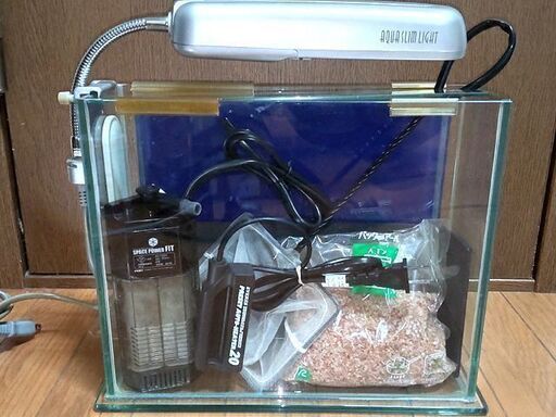 1000円☆ミニ水槽セット②☆水作_グラスガーデンS300_卓上用水槽アクアリウム