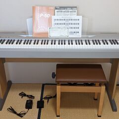 ヤマハ　電子ピアノ　P-60S （イス付き）