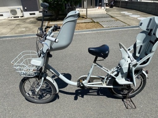 【決まりました】bikke 前後チャイルドシート付