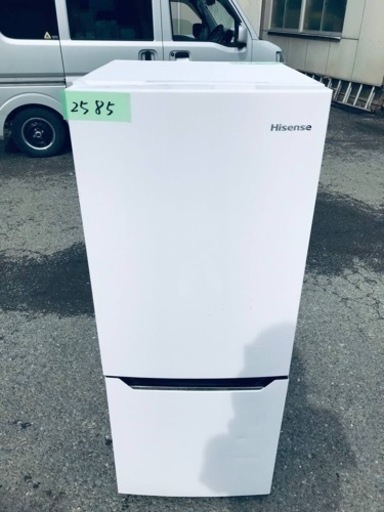 ✨2020年製✨2585番 Hisense✨ノンフロン冷凍冷蔵庫✨HR-D15C‼️