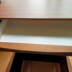 【9月3日まで】美品　電話台　収納棚の画像