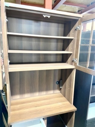 激安‼️オシャレ 横幅80cm ニトリ キッチンボード キッチン収納?