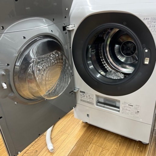 SHARP ドラム式電気洗濯乾燥機  洗濯11.0kg/乾燥6.0kg 2018年製(ジ042)