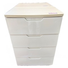 【４段】プラスチックチェスト 衣類 収納