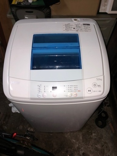 ハイアール JW-K50K 全自動洗濯機 K 5.0kg 2016年製