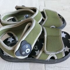 mikihouse　ミキハウス　ダブルビー15㎝サンダルの画像