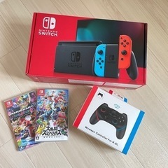 【まとめ売り】ニンテンドースイッチ本体・ソフト・コントローラー