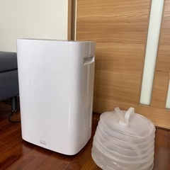 除湿機＋10Lポリバック＋突っ張り棒3点セット