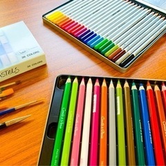 お絵描き教室★生徒さん募集★  海外30以上の国・都市に出展している絵描きの楽しい教室の画像