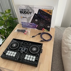 Reloop BUDDY コンパクト2デッキ DJ コントローラー（まだ保証期間中です）の画像