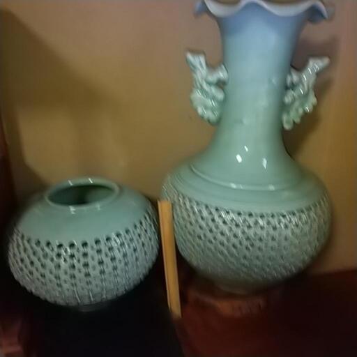 大きな壺2つセット