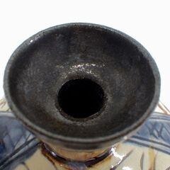 沖縄の酒器・徳利　魚紋 魚のカラカラ　〜陶栄　作〜 [Ｓ-533]の画像