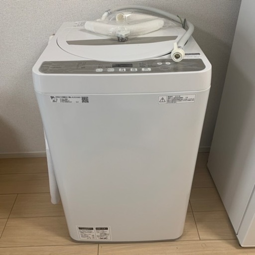 2018年製洗濯機 SHARP ES-G55UC