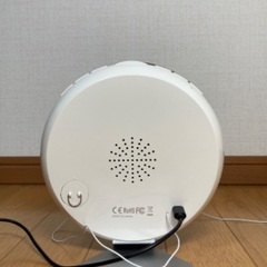 多機能目覚まし時計　本体・電源ケーブル・説明書の画像